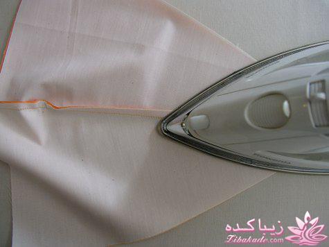 دوخت کوسن با تکه ها 